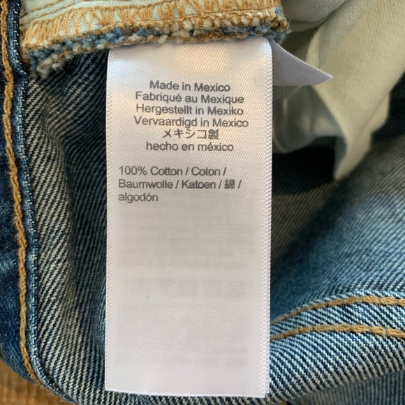 NWT Madewell The Perfect Jean Short Tulip Hem - Picture 6 of 6